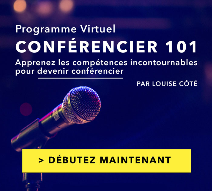 Comment devenir conférencier